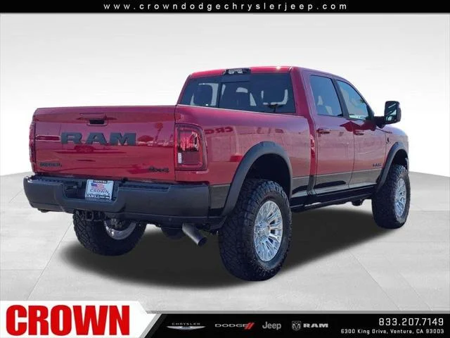 New 2026 Molten Red Pearlcoat RAM REBEL image 5