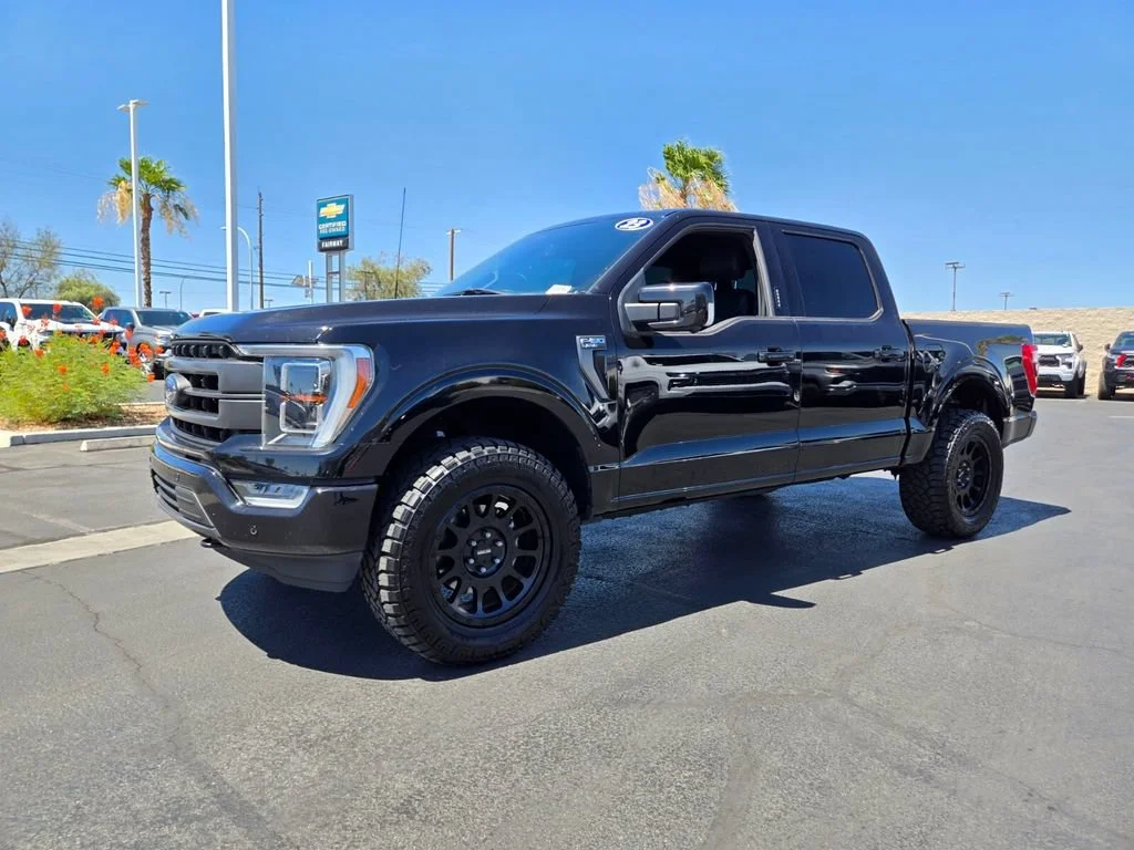 Used 2023 Black Ford Lariat image 2