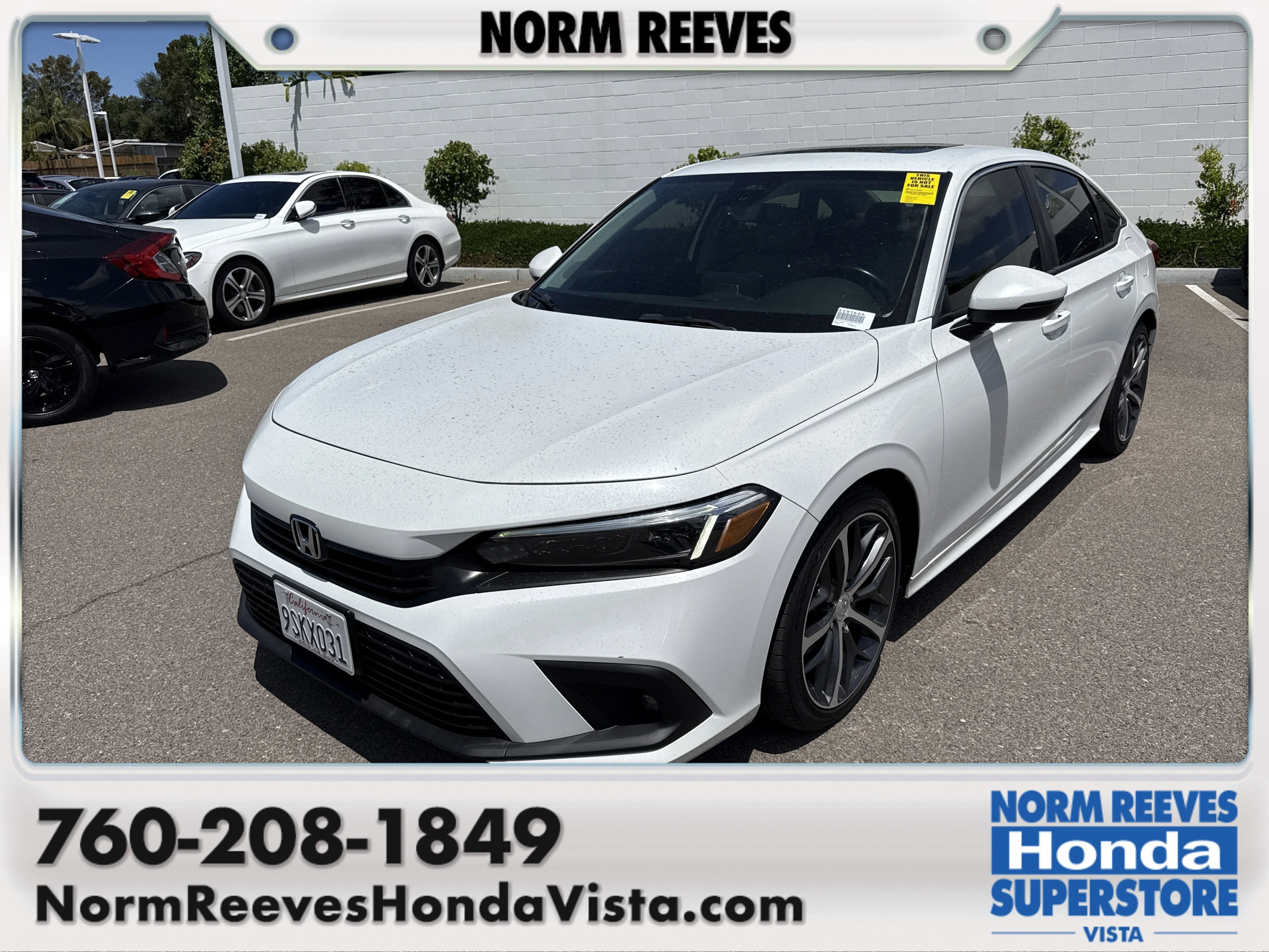 2022 Honda Civic Touring CVT's photo