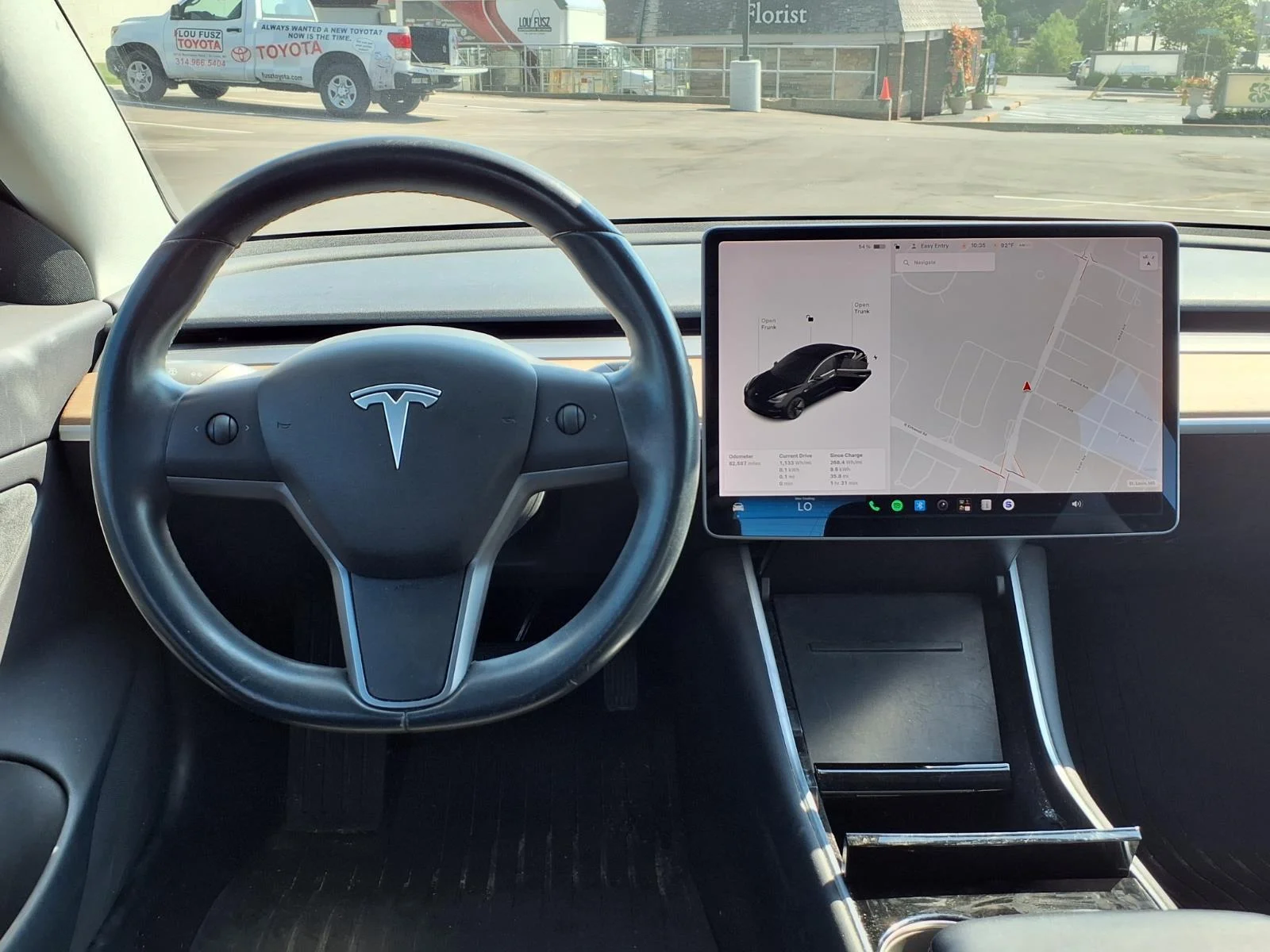 Used 2019 Solid Black Tesla Performance image 5