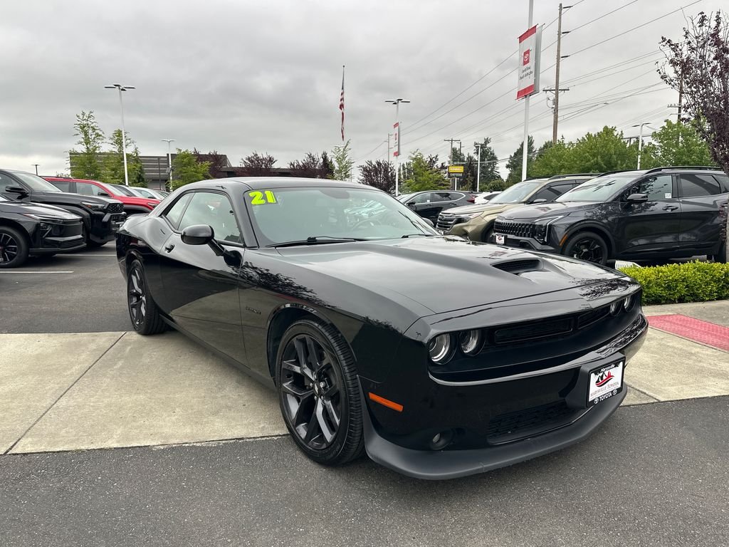 Used 2021 Pitch Black Clearcoat Dodge R/T image 7