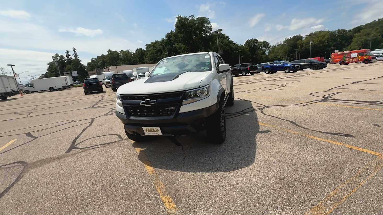 Certified Used 2019 SUMMIT WHITE Chevrolet 4WD ZR2 image 3