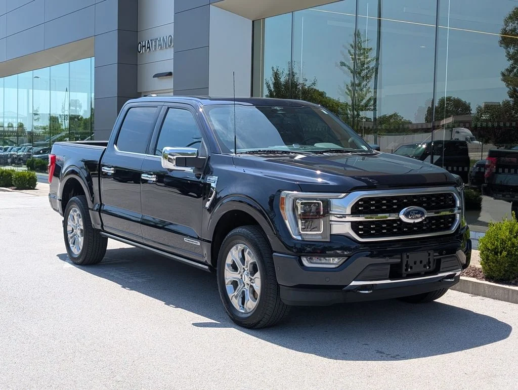 Used 2023 Blue Ford Platinum image 9
