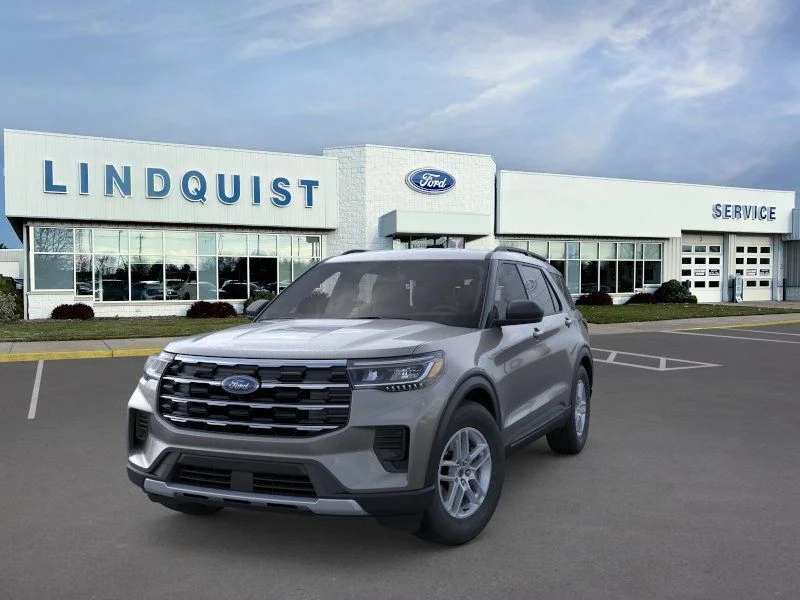 New 2026 Carbonized Gray Metallic Ford Active image 2