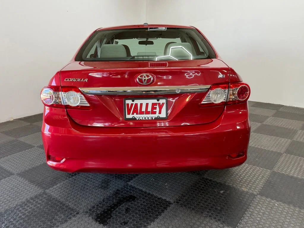 Used 2012 Barcelona Red Metallic Toyota LE image 5