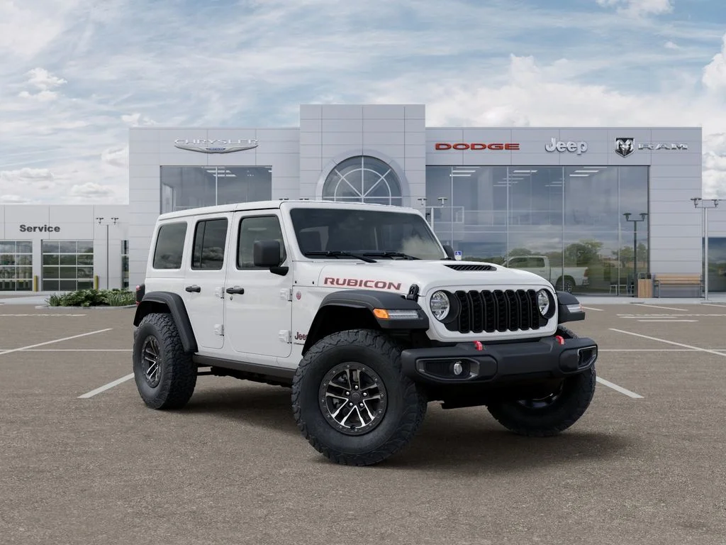 New 2026 Bright White Clearcoat Jeep Rubicon image 5