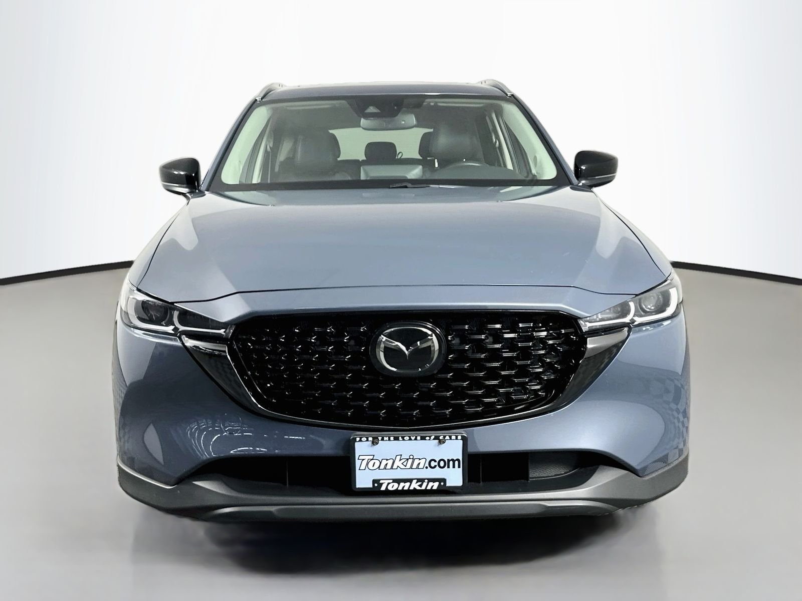 Used 2022 Gray Mazda 2.5 S Carbon Edition One Owner Sunroof Radar Cruise image 2