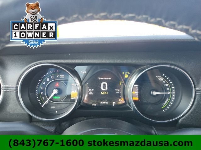Used 2023 White Jeep Sahara 4xe image 27
