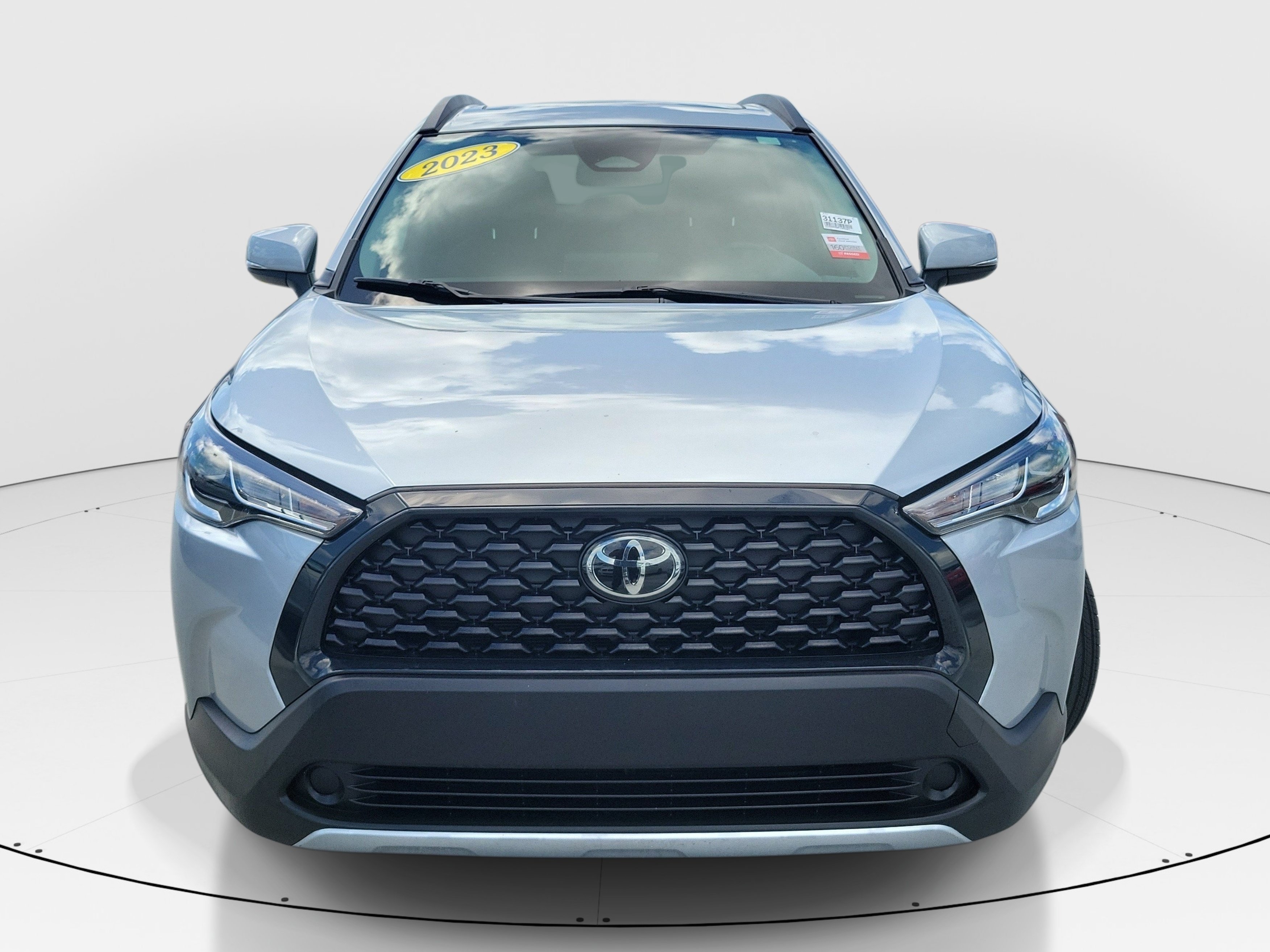 Certified Used 2023 Silver Toyota LE image 2