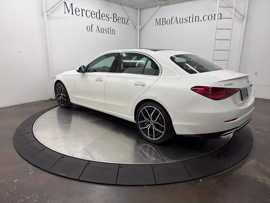 New 2027 White Mercedes-Benz C 300 image 5