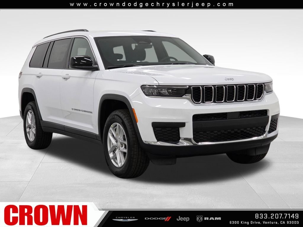 New 2026 Bright White Clear-Coat Exterior Paint Jeep Laredo image 3