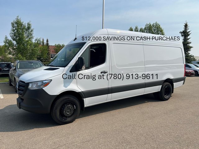 New 2025 Mercedes-Benz Sprinter Cargo Van 3500XD High Roof I4 HO