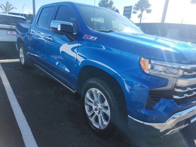 Used 2022 GLACIER BLUE METALLIC Chevrolet LTZ image 2
