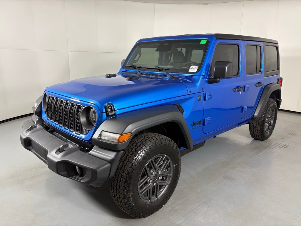 New 2026 Hydro Blue Pearl-Coat Exterior Paint Jeep Sport S image 4