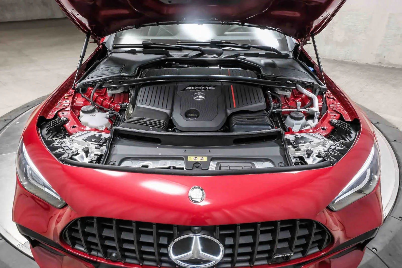 New 2026 MANUFAKTUR Patagonia Red Metallic Mercedes-Benz AMG® CLE 53 image 27