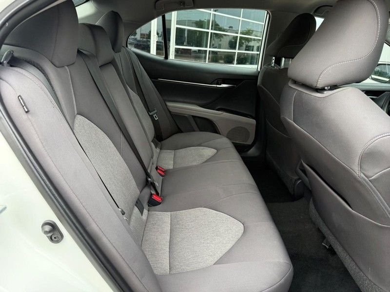 Used 2021 Super White Toyota LE image 12