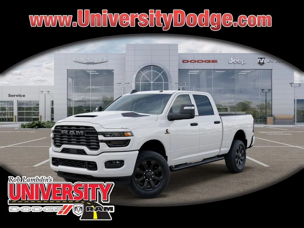 New 2026 Bright White Clear-Coat Exterior Paint RAM Tradesman image 1