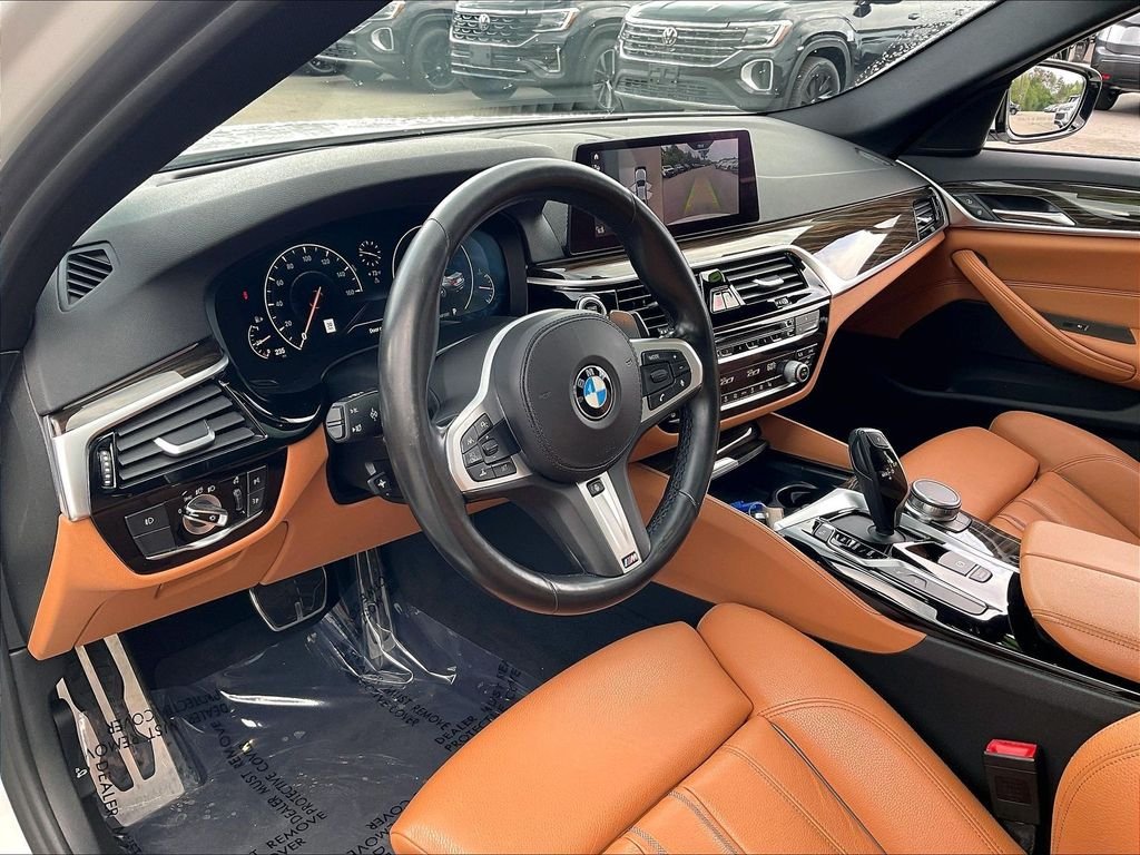 Used 2019 Alpine White BMW 540i xDrive image 8