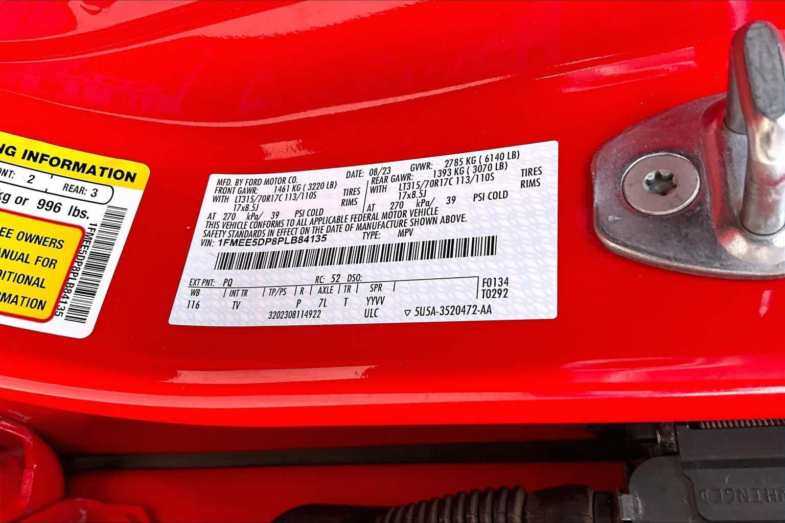 Certified Used 2023 Race Red Ford Wildtrak image 33