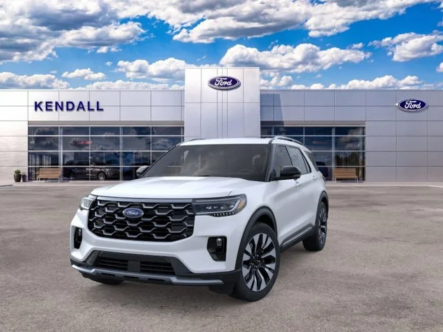 New 2026 White Metallic Ford Platinum image 2