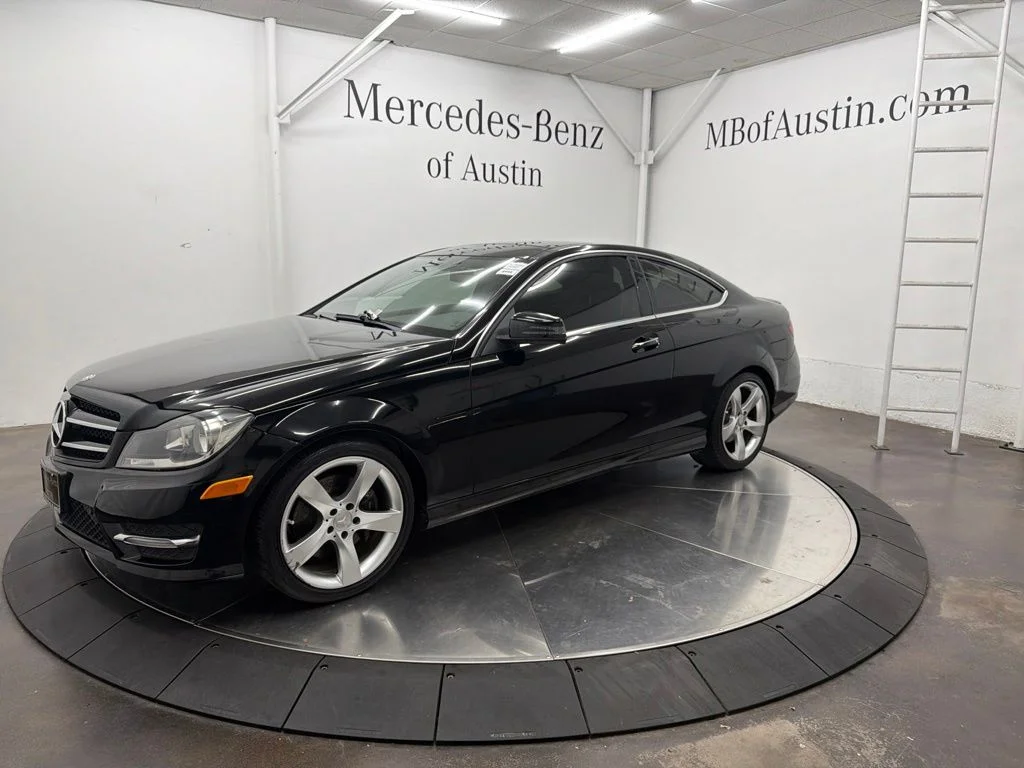 Used 2015 Black Mercedes-Benz C 350 image 3