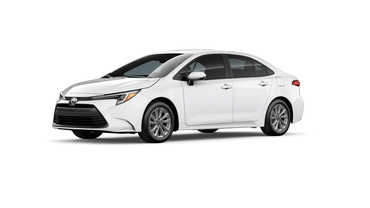 New 2027 Ice Cap Toyota Hybrid XLE image 2