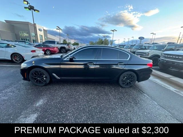 Used 2018 Black BMW 540i xDrive image 3