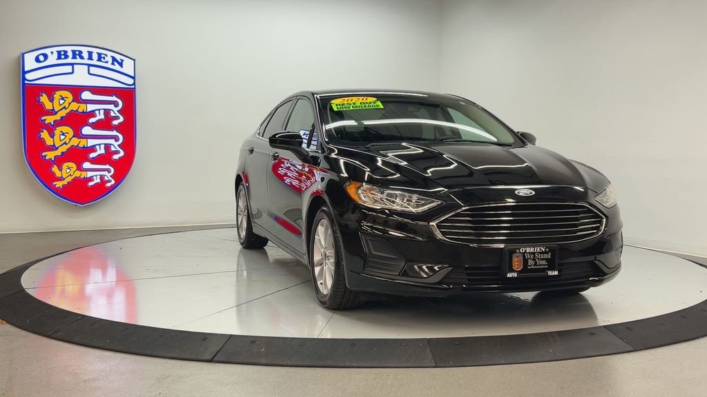 Used 2020 Ford Fusion SE with VIN 3FA6P0HD8LR259519 for sale in Normal, IL