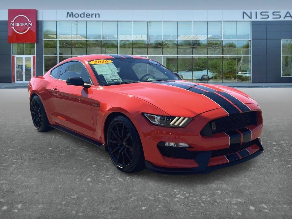 Used 2016 Competition Orange Ford Shelby GT350 image 3