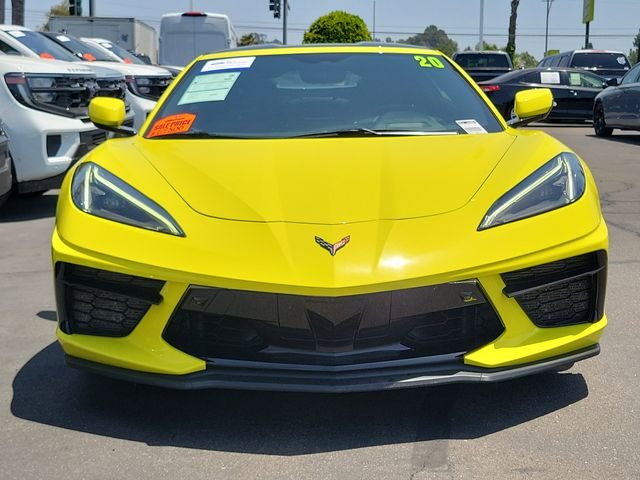 Certified Used 2020 Accelerate Yellow Metallic Chevrolet Stingray image 21