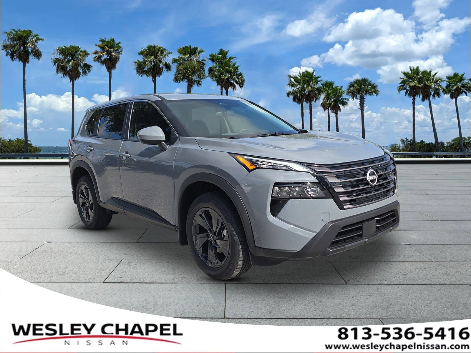 New 2026 Boulder Gray Pearl Nissan SV image 1