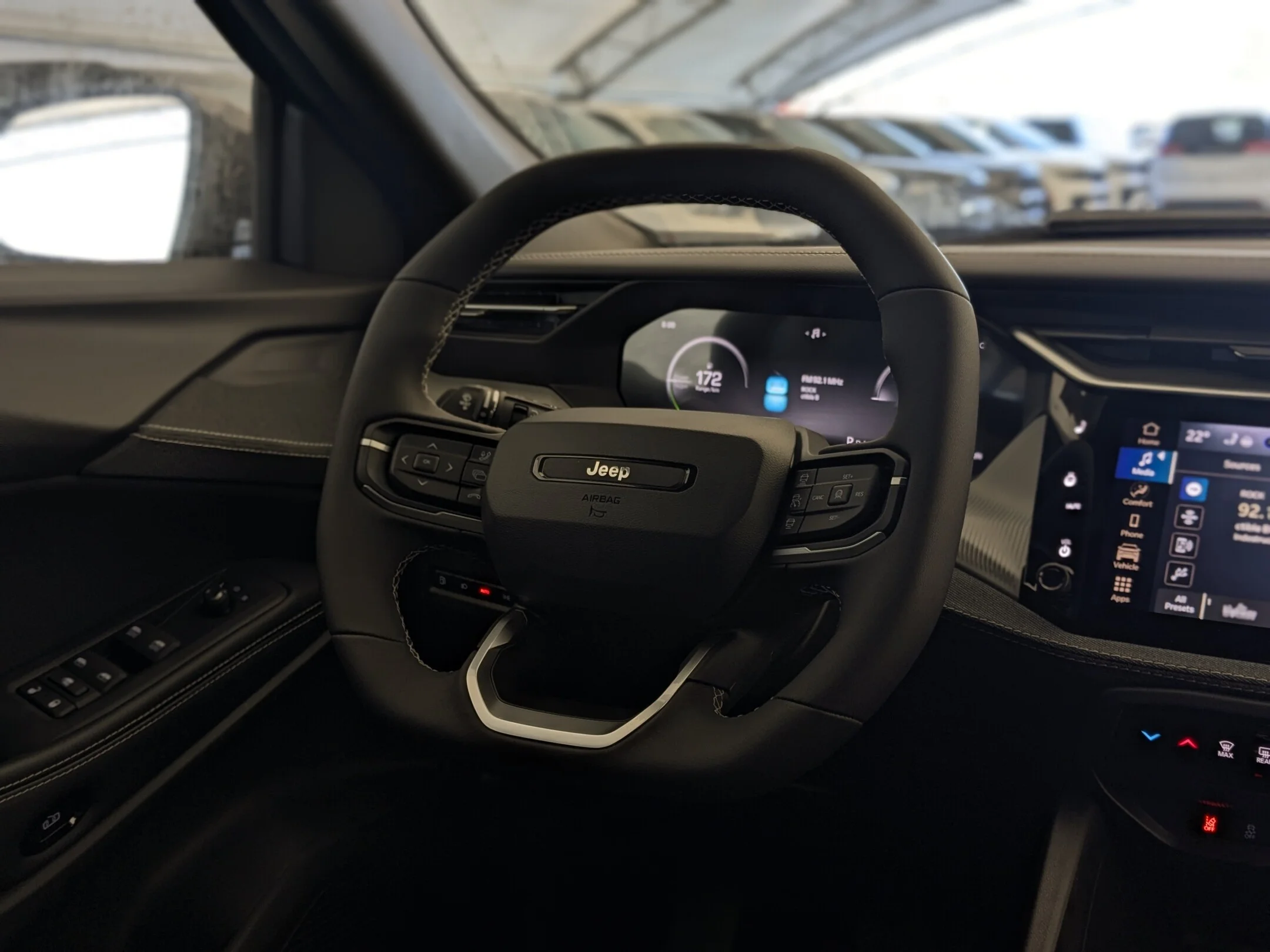 New 2026 Black Jeep Laredo - - Hybrid - Mopar Interior Protection Pkg - Adaptive Cruise - 12.3 Display & More! image 15