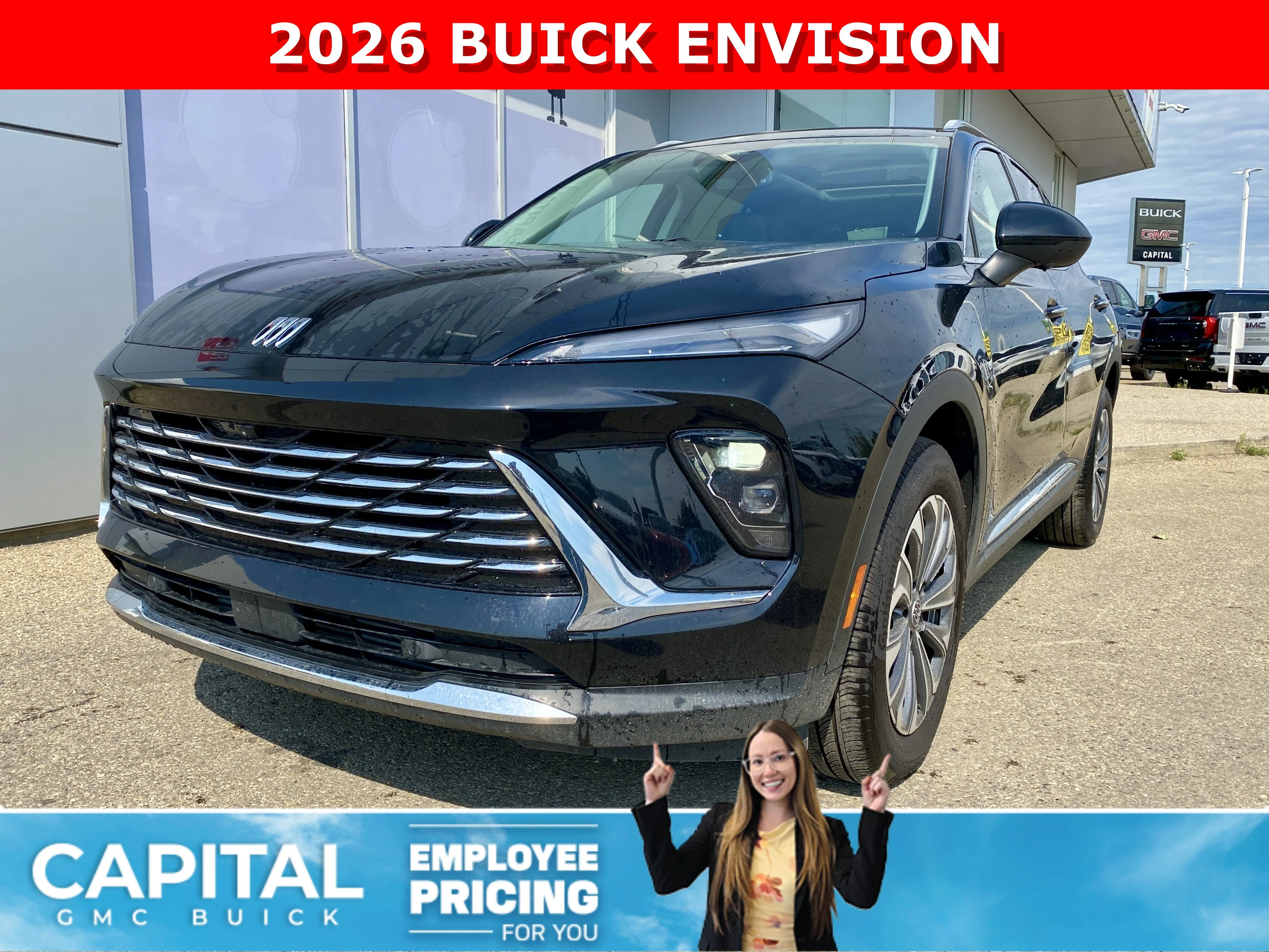 New 2026 EBONY TWILIGHT METALLIC Buick Preferred image 1