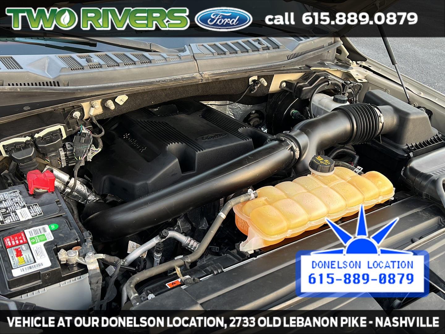 Used 2018 White Gold/Stone Gray Ford King Ranch image 19