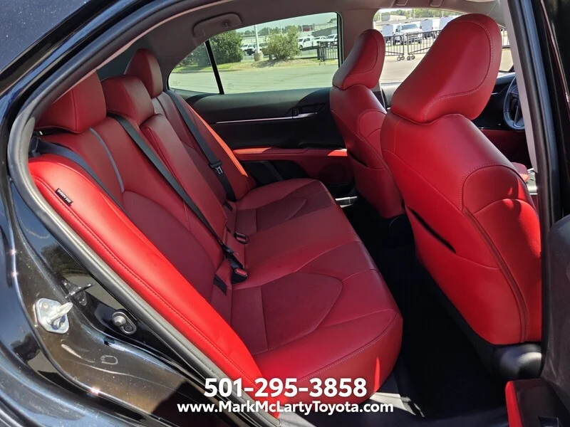 Used 2022 BLACK TOYOTA XSE AUTO image 14