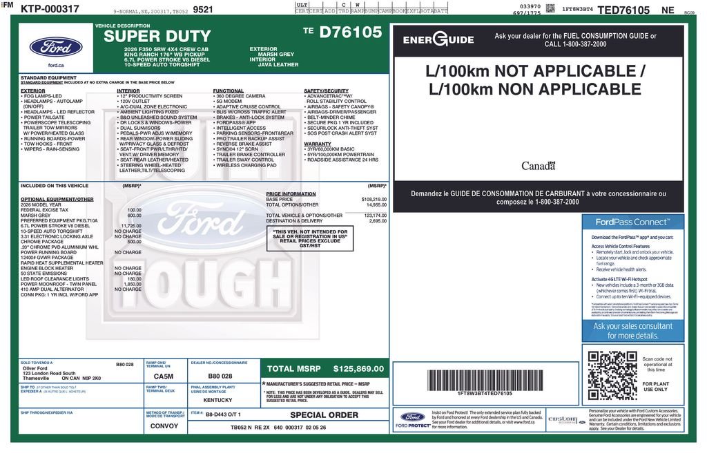 Used 2026 Marsh Gray Ford King Ranch image 6