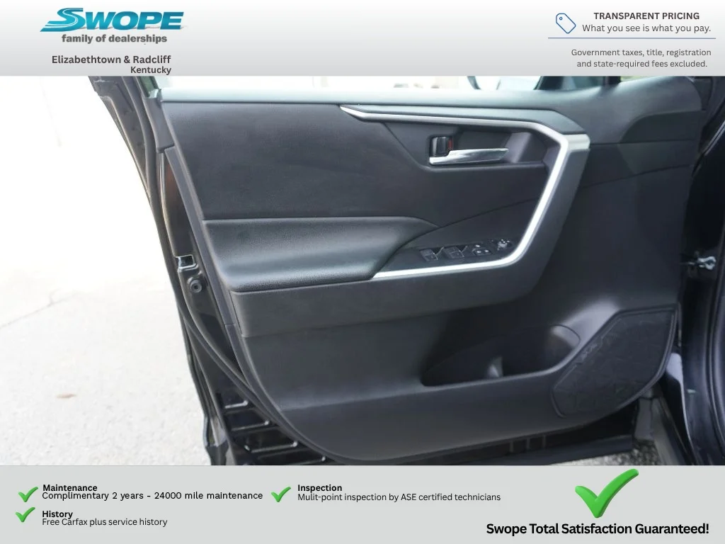 Used 2024 Midnight Black Metallic Toyota XLE image 13