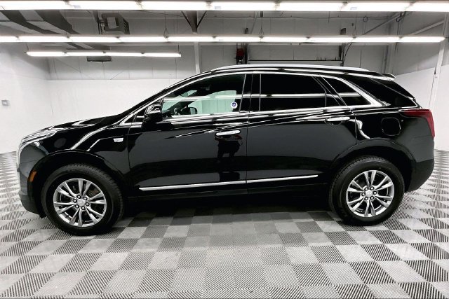 Used 2021 Stellar Black Metallic Cadillac Premium Luxury image 14