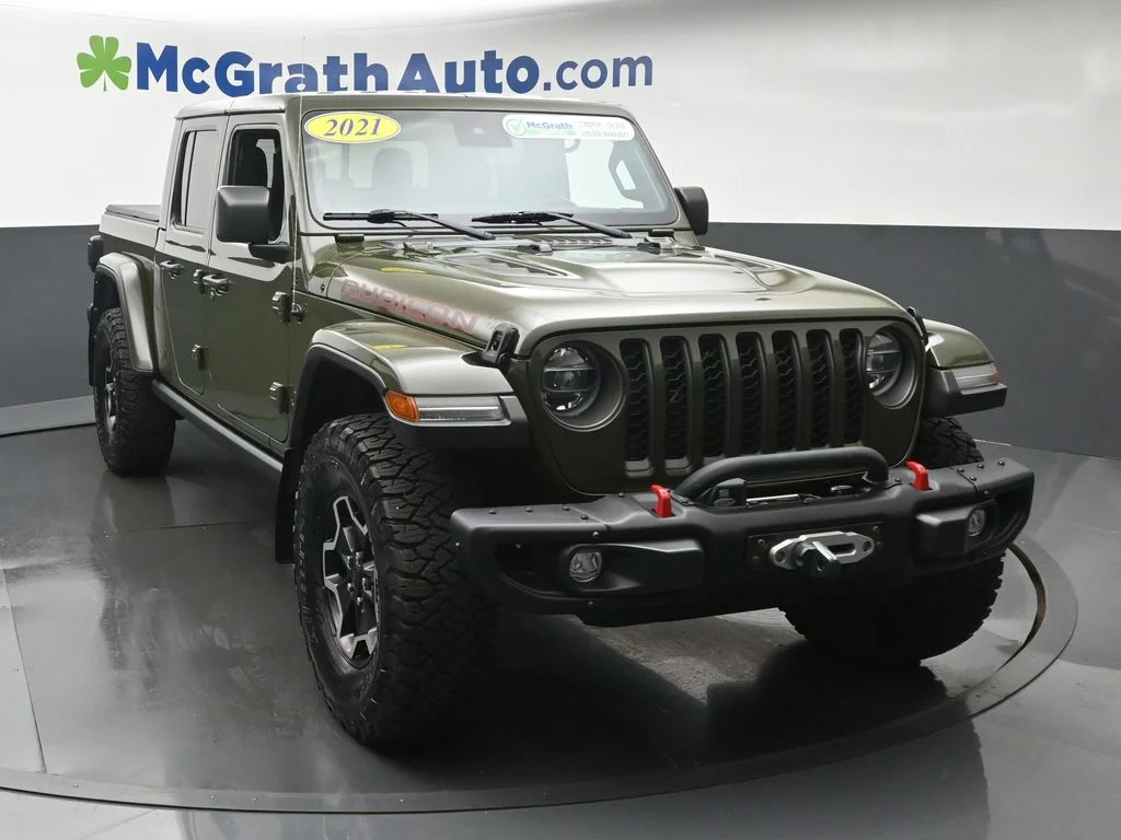 Certified Used 2021 Green Jeep Rubicon image 5