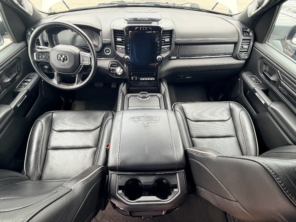 Used 2023 Bright White Clearcoat Ram Limited image 16