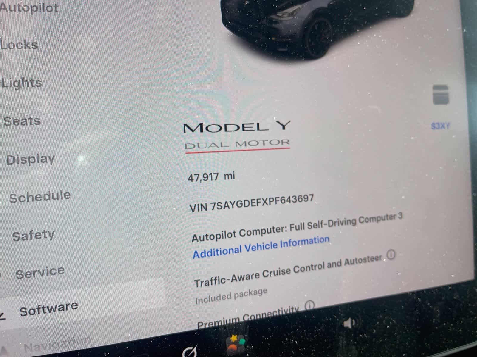 Used 2023 Midnight Silver Metallic Tesla Performance image 8