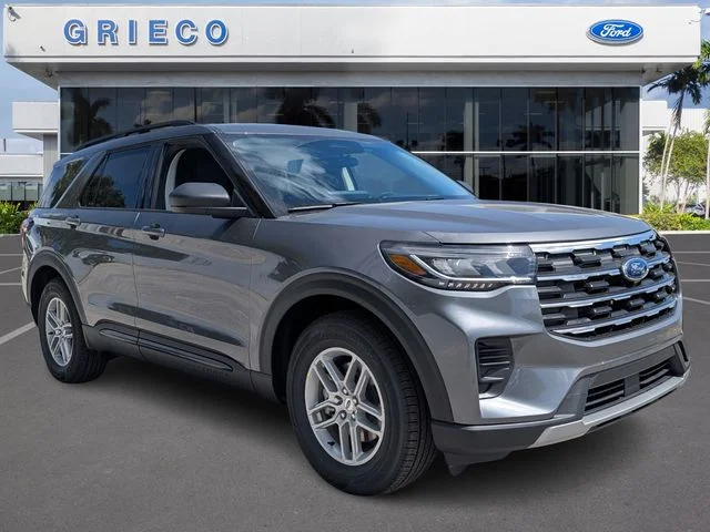 New 2026 Carbonized Gray Metallic Ford Active image 1