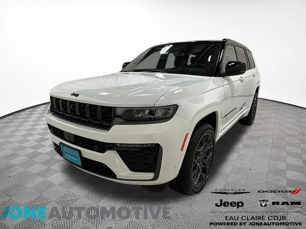 New 2026 Bright White Clear-Coat Exterior Paint Jeep Summit image 1