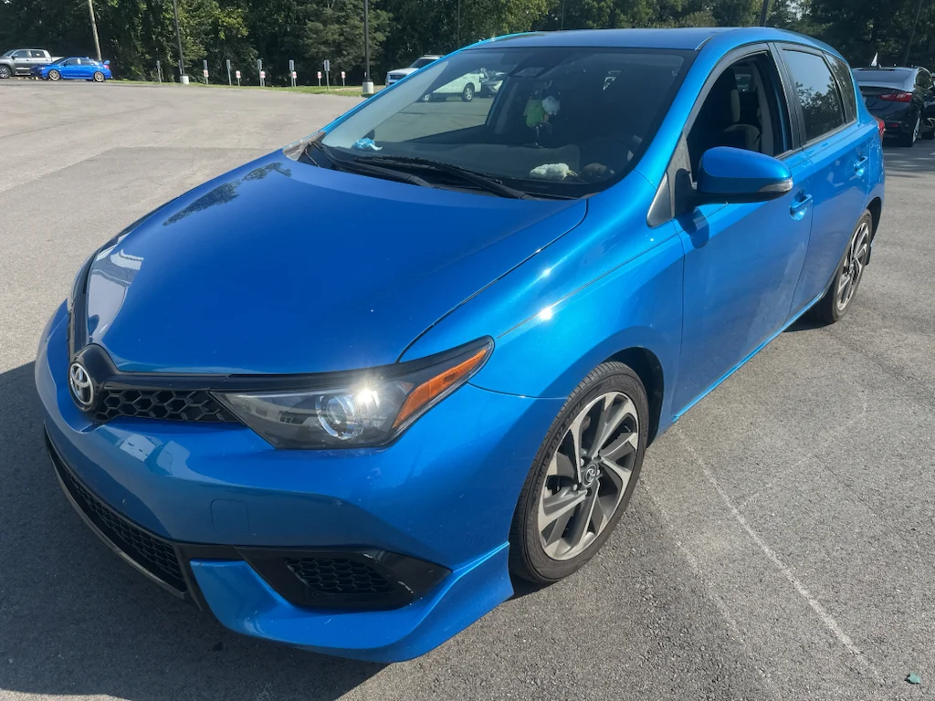 Used 2017 Electric Storm Blue Toyota Base (CVT) image 2
