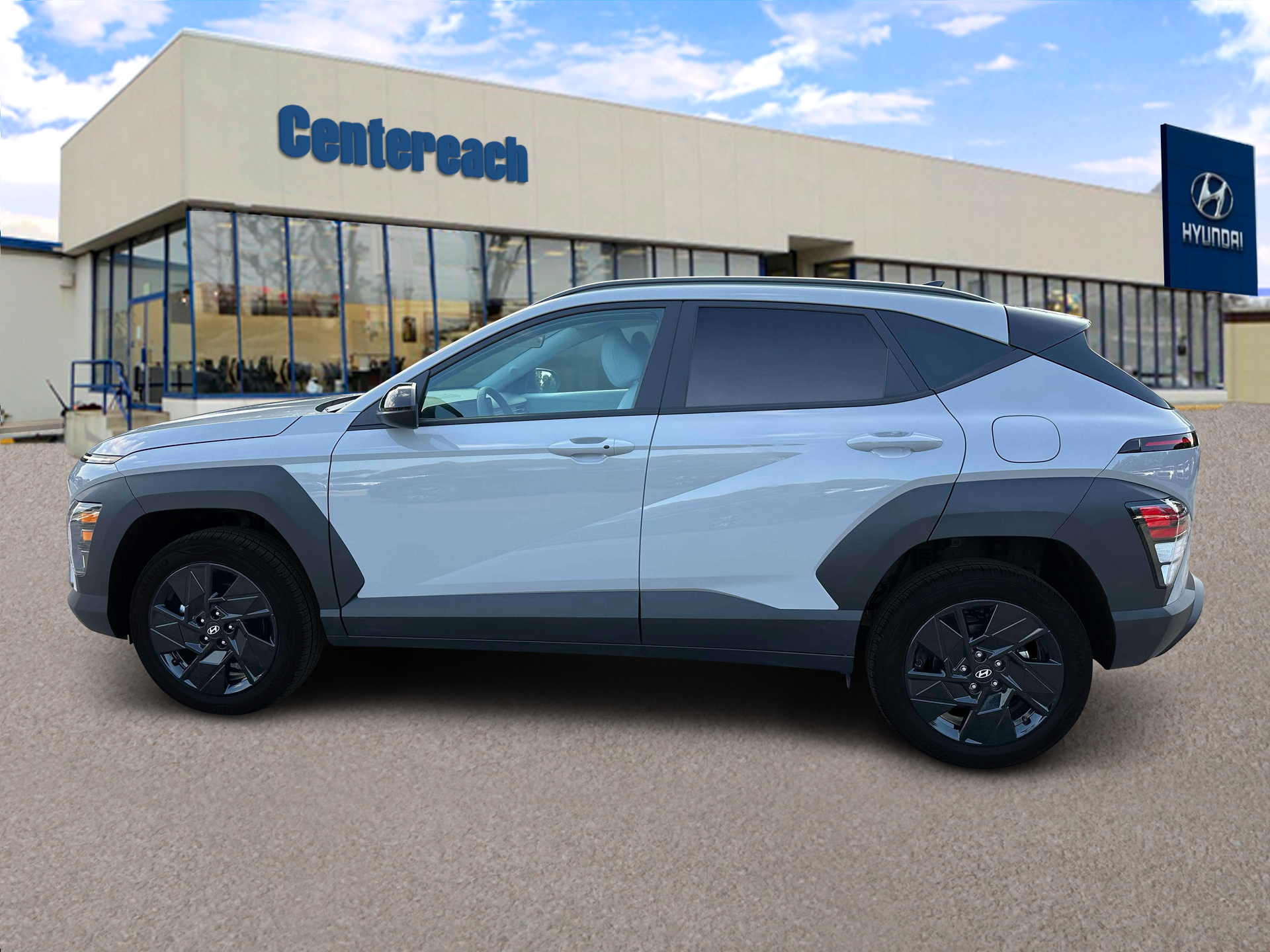 New 2027 Cyber Gray Metallic Hyundai SEL Sport AWD image 3