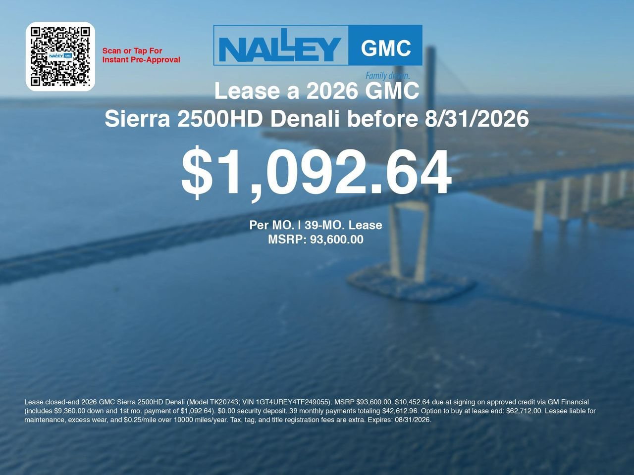 New 2026 Glacier White Tricoat GMC Denali image 3