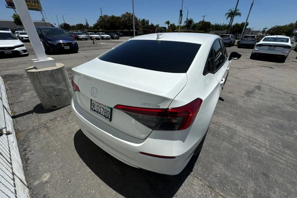 Certified Used 2024 Platinum White Pearl Honda Sport image 6