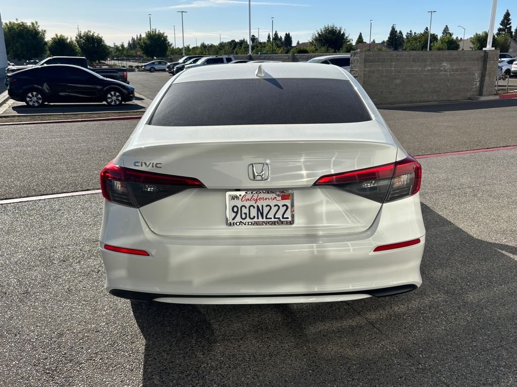 Used 2023 Platinum White Pearl Honda EX image 6