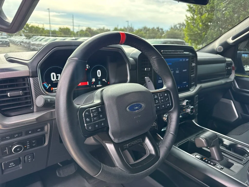 Used 2023 Azure Gray Metallic Ford Raptor image 9
