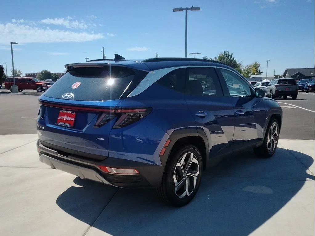 Used 2024 Intense Blue Hyundai Limited image 3